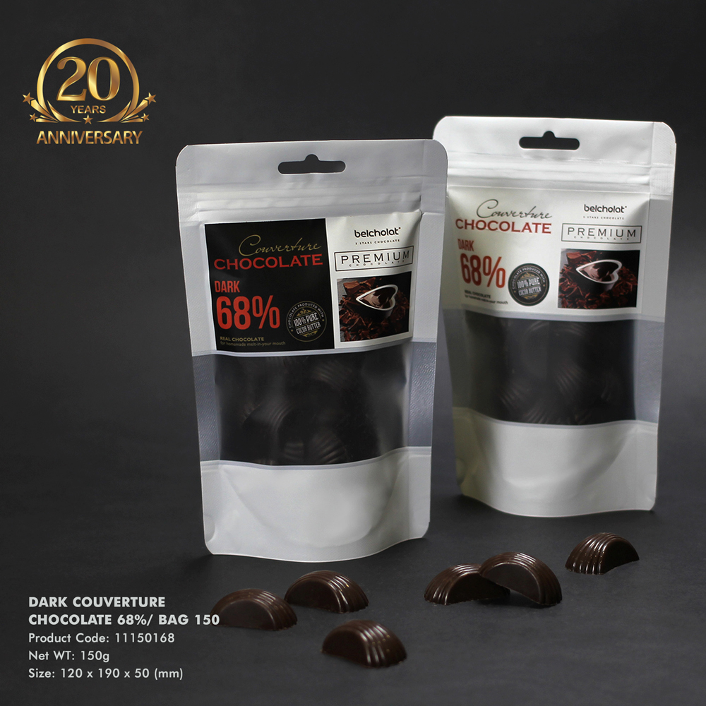 Dark Couverture Chocolate 68% / Bag 150