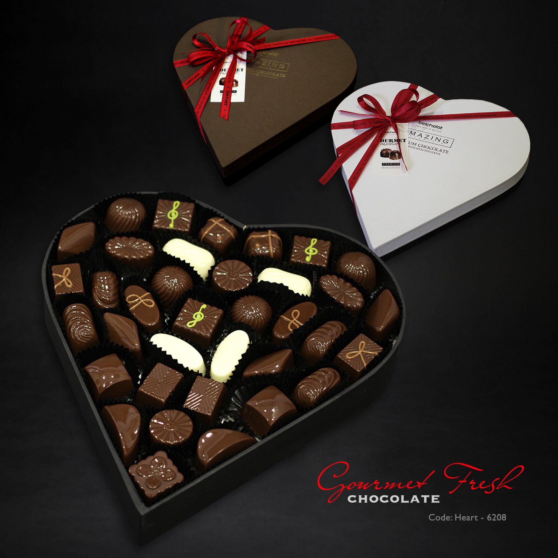 Gourmet Fresh Chocolate/Heart